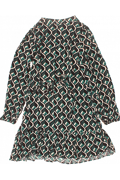 F&F Letní  Šaty Zelené Second hand Vel.  34 | F&F | obrázek 3