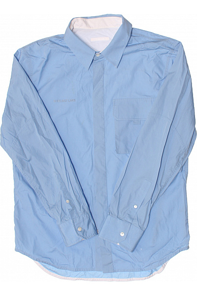 HELMUT LANG Pánská Košile Modrá Vel. L | HELMUT LANG | obrázek 2