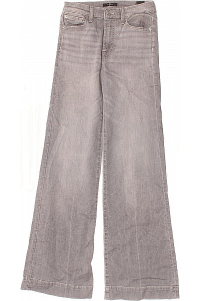 7 For All Mankind Dámské Džíny Šedé Vel. 26