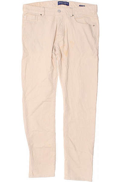 Scotch & Soda Teplé Pánské Kalhoty Béžové Vel. 31/32