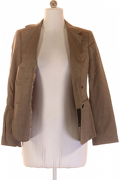 CINQUE Dámské společenské sako hnědé vypasované jednořadé business Vel. M | CINQUE | obrázek 4