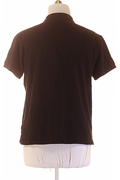 Pánské Tričko s Límečkem Černé TOMMY HILFIGER Vel. XL | TOMMY HILFIGER | obrázek 3