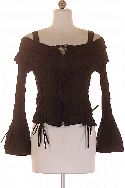 Společenská  Halenka Černá Biba Vel. 36 | Biba | obrázek 2