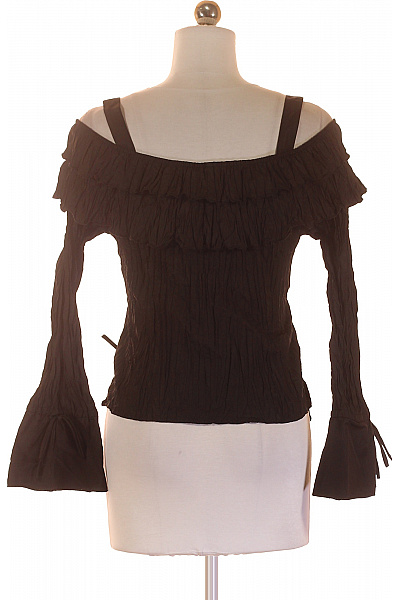 Společenská  Halenka Černá Biba Vel. 36 | Biba | obrázek 3