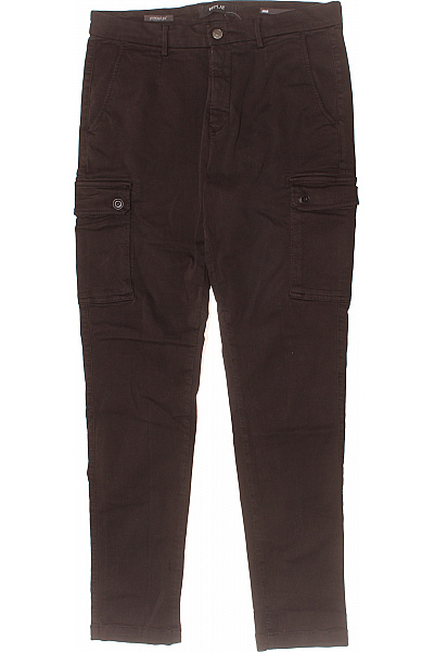 REPLAY Pánské Kalhoty Kapsáče Černé | REPLAY | obrázek 2