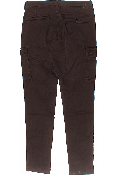 REPLAY Pánské Kalhoty Kapsáče Černé | REPLAY | obrázek 3