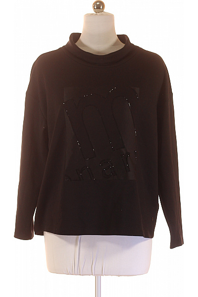 Monari Dámská Mikina Bez Zapínání Černá Second Hand Vel. 42