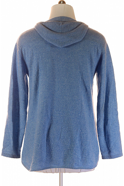 Zwillingsherz Dámský Pulovr Kašmírový Modrý Second hand | Zwillingsherz | obrázek 2