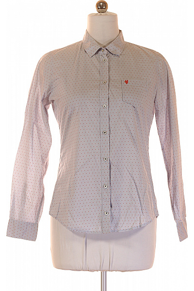 Marc O´Polo Dámská světle modrá puntíkovaná košile s dlouhým rukávem Vel. 38 | Marc O´Polo | obrázek 2