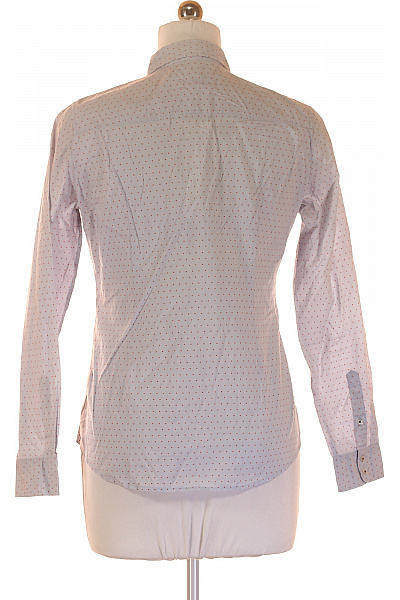 Marc O´Polo Dámská světle modrá puntíkovaná košile s dlouhým rukávem Vel. 38 | Marc O´Polo | obrázek 3