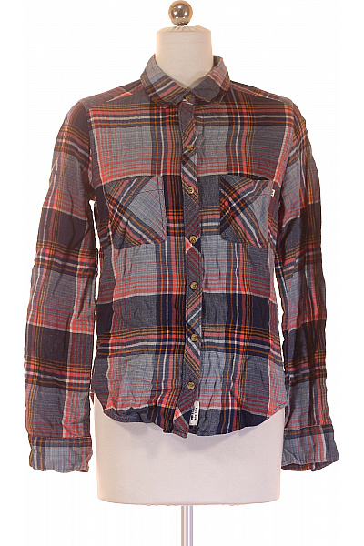 Kostkovaná Dámská Košile Modrá Abercrombie&Fitch Vel. XS | Abercrombie&Fitch | obrázek 2