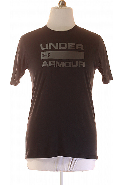 Pánské Tričko s Potiskem Černé UNDER ARMOUR Vel. M | UNDER ARMOUR | obrázek 2