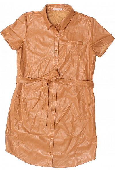 Šaty Hnědé Vel. 36 | FISHERFIELD | obrázek 2