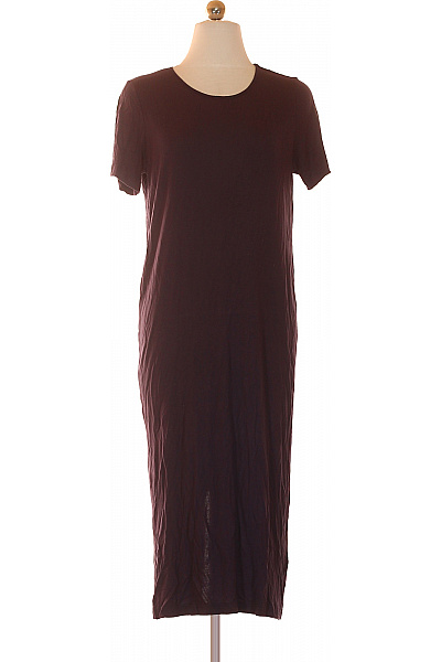 Dámské šaty tričkové midi jednoduché volnočasové Velikost M | Unimoda | obrázek 2