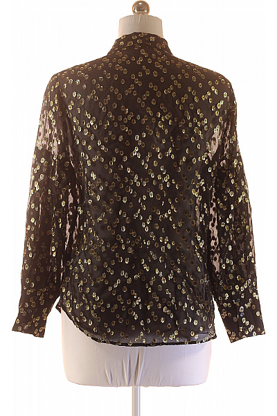 Vzorovaná Dámská Košile Hedvábná Černá Bruuns Bazaar | Bruuns Bazaar | obrázek 3