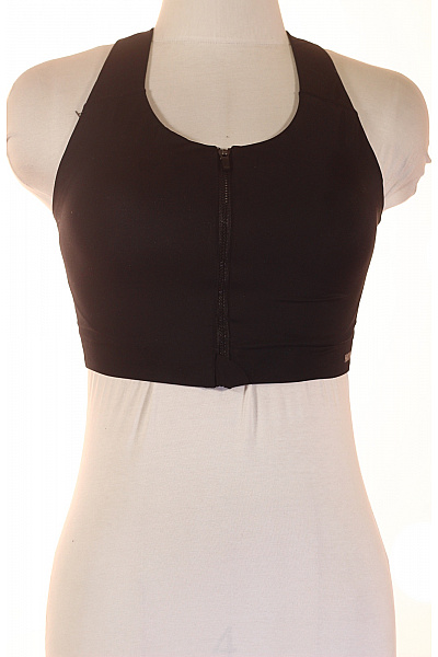 HKM SPORTS EQUIPMENT Dámská černá sportovní podprsenka na zip Vel. 70e | HKM SPORTS EQUIPMENT | obrázek 2