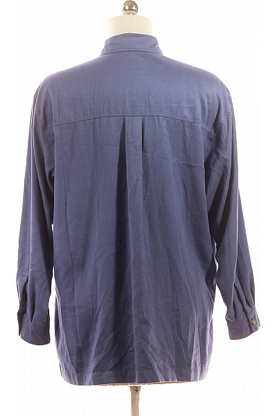 Dámský Kabát Modrý Vel. 38 | Unimoda | obrázek 3