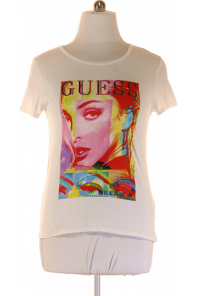 Guess Dámské Tričko Bílé Vel. L | Guess | obrázek 2