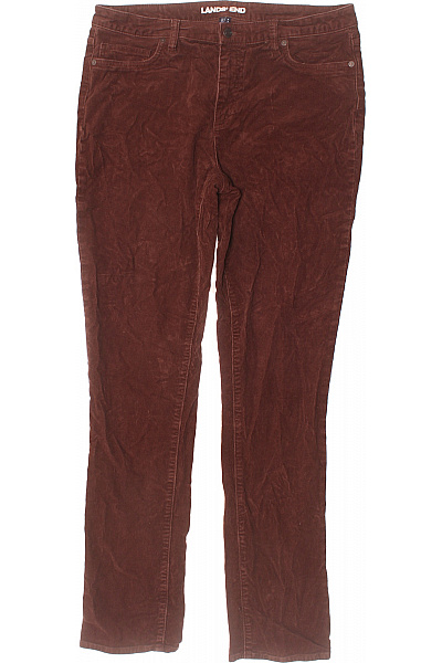 Teplé Dámské Kalhoty Hnědé Vel. 44 | LANDS´END | obrázek 2