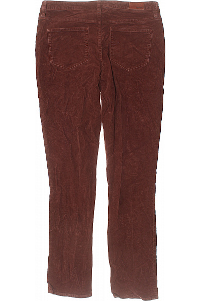 Teplé Dámské Kalhoty Hnědé Vel. 44 | LANDS´END | obrázek 3