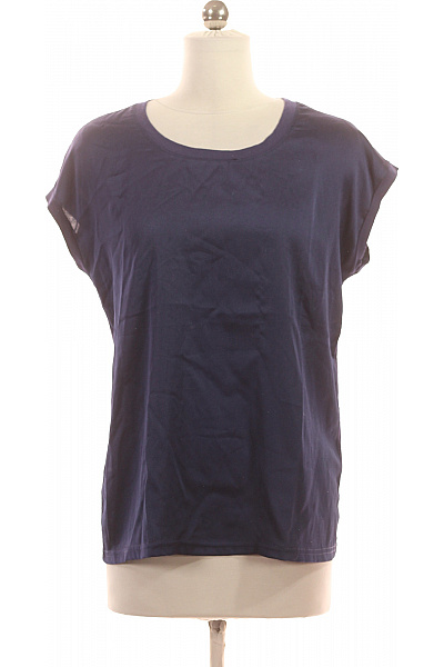 Dámské Tričko Modré Second hand Vel. XS | LAWRENCE GREY | obrázek 2