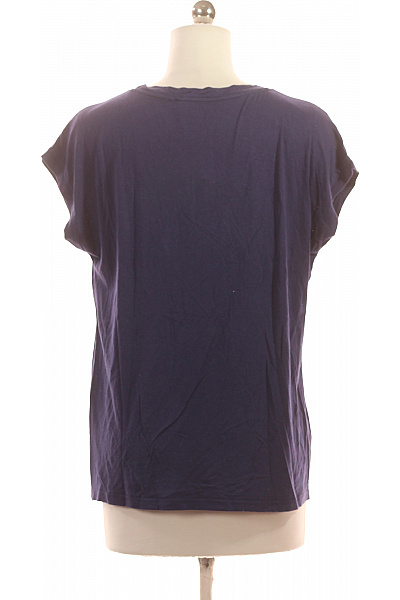 Dámské Tričko Modré Second hand Vel. XS | LAWRENCE GREY | obrázek 3