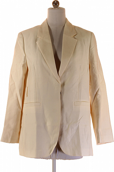 GANT Dámské společenské sako elegantní béžové jednobarevné volnočasové Velikost 42 | GANT | obrázek 2