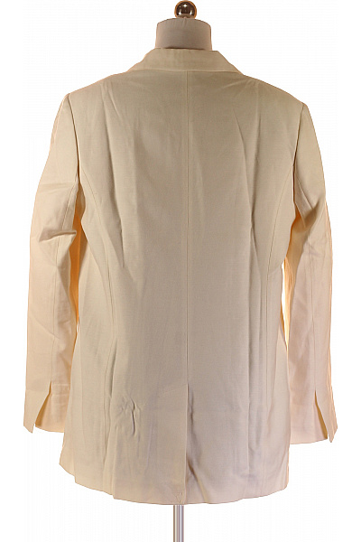 GANT Dámské společenské sako elegantní béžové jednobarevné volnočasové Velikost 42 | GANT | obrázek 3