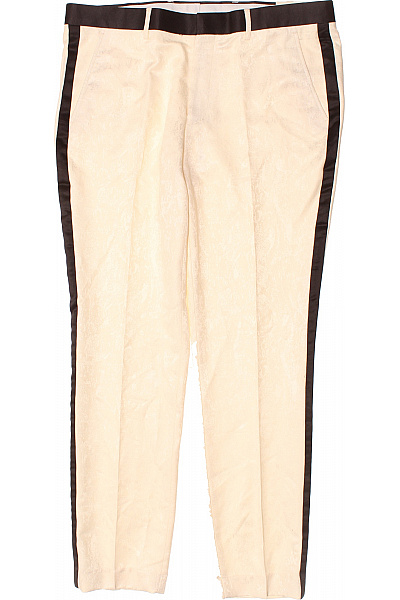 Pánské Kalhoty Bílé DOUGLAS HAYWARD Vel. 36/32