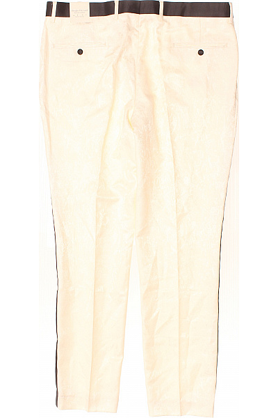 Pánské Kalhoty Bílé DOUGLAS HAYWARD Vel. 36/32 | DOUGLAS HAYWARD | obrázek 2