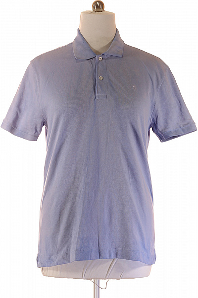 Seidensticker Pánské Tričko S Límečkem Modré Vel. XL