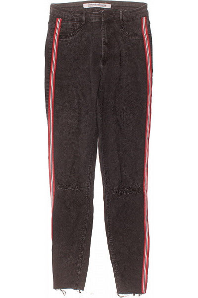 Roztrhané Dámské Džíny Černé ZARA Vel. 40