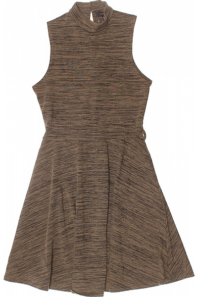 Letní  Šaty Khaki ATMOSPHERE Vel.  38 | ATMOSPHERE | obrázek 2