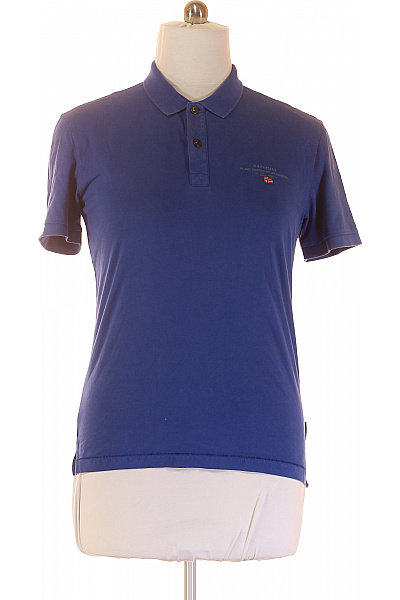 Pánské Tričko Modré NAPAPIJRI Vel. XL