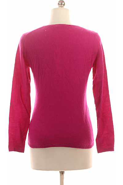 Dámský Svetr Kašmírový Fialový Vel. S | MAX TONSO CASHMERE | obrázek 2