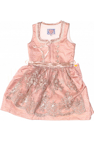 Dívčí Šaty Růžová Second Hand