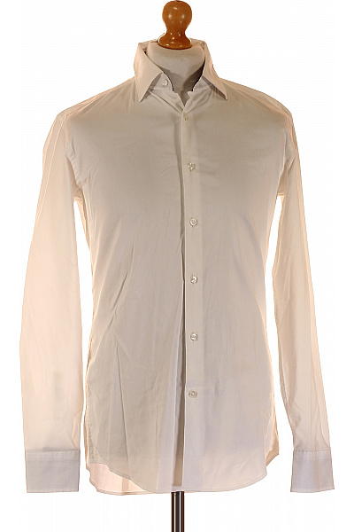 Hugo Boss Pánská bílá košile dlouhý rukáv elegantní business vypasovaná regular fit Vel. m | Hugo Boss | obrázek 2