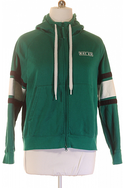 Pánská Mikina Na Zip Zelená Nike Vel. L | Nike | obrázek 2