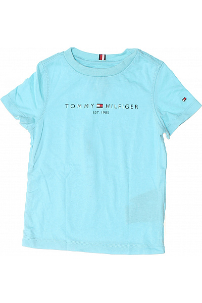 TOMMY HILFIGER Kojenecké Tričko Modrý