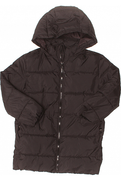 MANGO Dívčí Bunda Černá