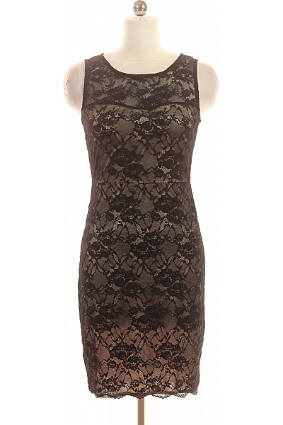 MANGO pouzdrové šaty krajkové černé elegantní večerní Velikost XS | MANGO | obrázek 2