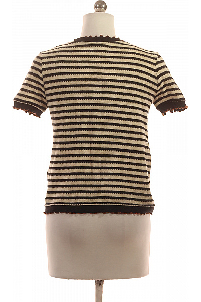 Dámský Pulovr Černobílý ZARA Second hand Vel. S | ZARA | obrázek 3