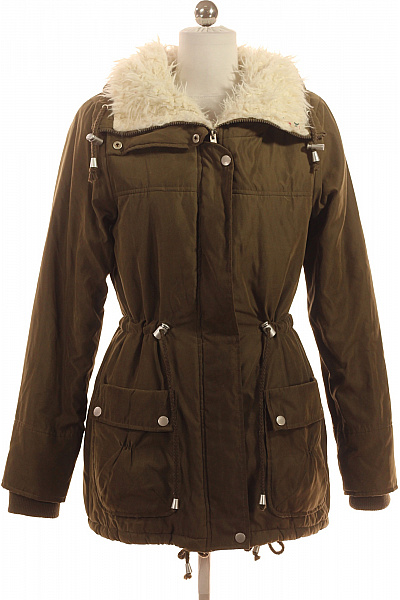 Zimní Dámská Bunda Zelená Second hand Vel. S | Unimoda | obrázek 2