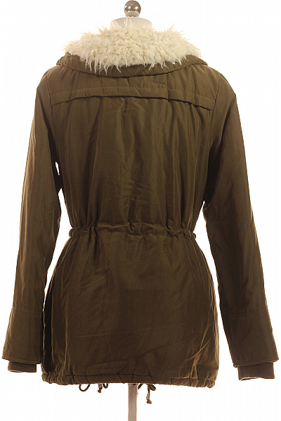 Zimní Dámská Bunda Zelená Second hand Vel. S | Unimoda | obrázek 3