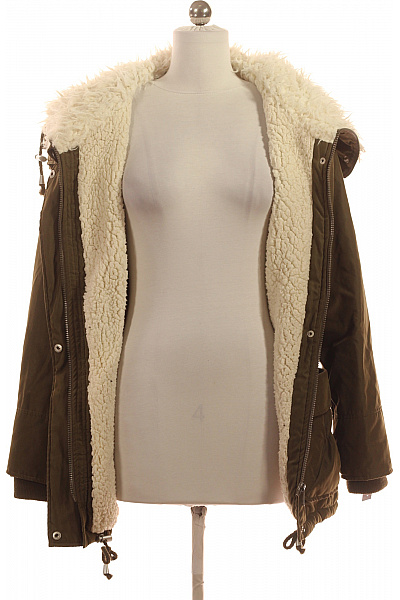 Zimní Dámská Bunda Zelená Second hand Vel. S | Unimoda | obrázek 4