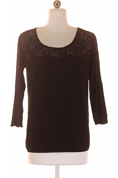  Halenka Jednobarevná Černá Takko Second hand Vel. S | Takko | obrázek 2