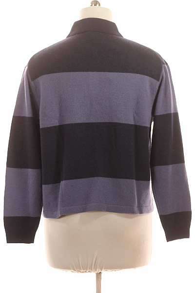 UNIQLO Dámský pruhovaný vlněný pulovr s límečkem Velikost XL | UNIQLO | obrázek 3