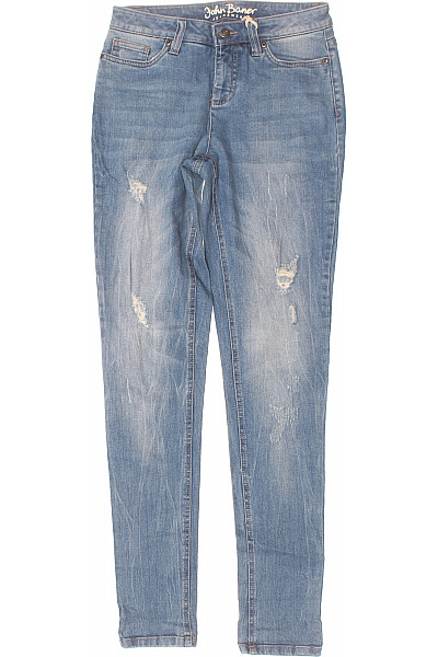 JOHN BANER Dámské Džíny Modré Vel. 34