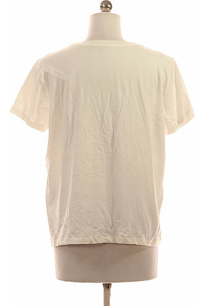 Dámské Tričko s Potiskem Bílé COMMA Vel. 38 | COMMA | obrázek 3