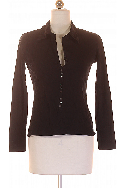 Dámské Polo Tričko Černé Vel. S | JUST B | obrázek 2